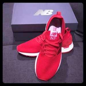 Brand new red New balance sneakers